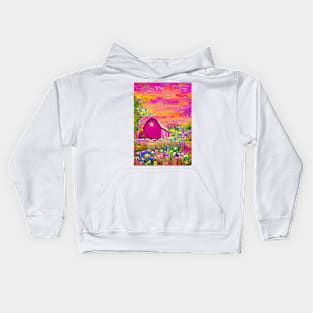 “Spring Countryside” Kids Hoodie